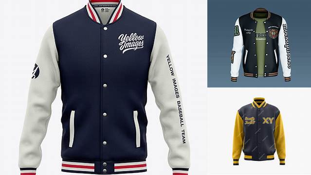 1840+ Varsity Jacket Mockup Best for Showcase