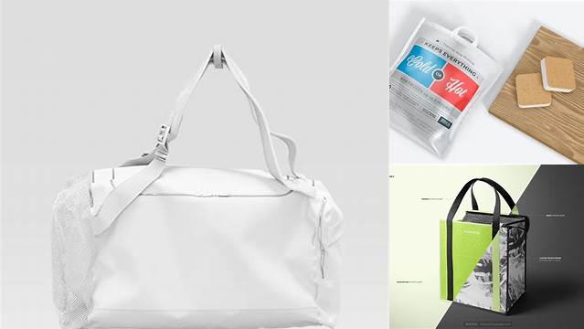 1843+ Thermal Bag Mockup Mockup PSD