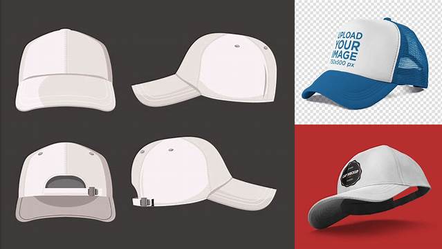 1846+ Mockup Gorra Smart PNG Image