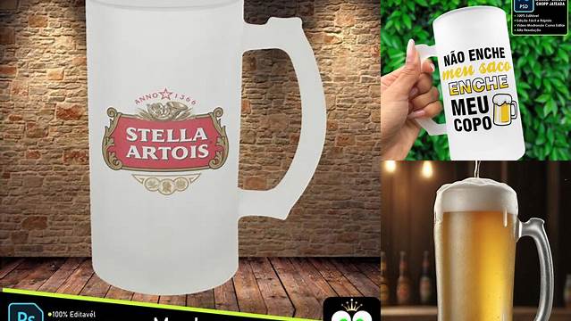 1849+ Mockup Caneca De Chopp Jateada Download Free