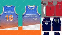 1857+ Nba Jersey Template Psd Free Smart PNG Image