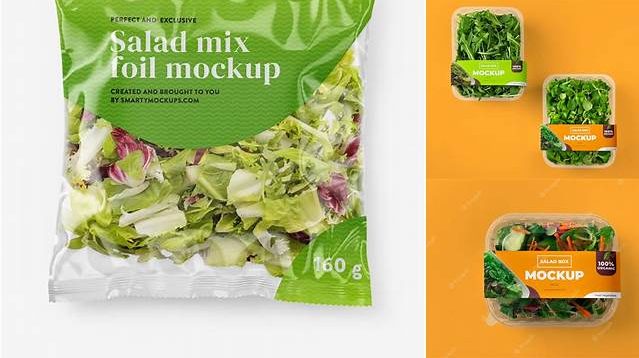 1861+ Salad Mockup Easy Editable