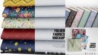 1862+ Folded Fabric Mockup Free PSD Free Download