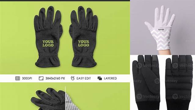 1872+ Glove Mockup Smart PNG Image