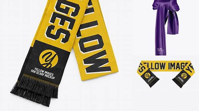 1875+ Fan Scarf Mockup Best Free Resource