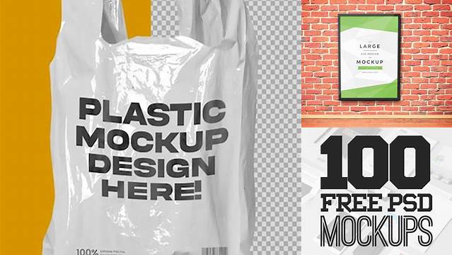 1879+ Mockup Kresek Fully Layered PSD Freebie