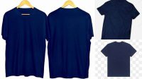 1882+ Mock Up Kaos Navy Hight Resolution