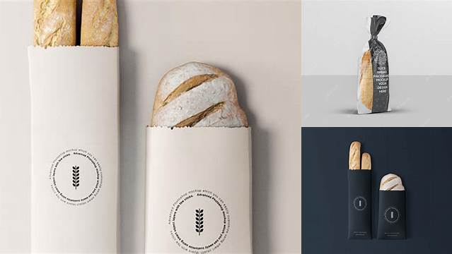 1892+ Bread Packaging Mockup Free Download Premium PSD Freebie