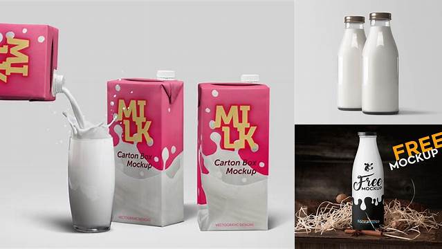 1898+ Milk Can Mockup Download Free