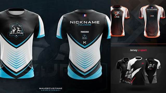 1899+ Free Mockup Jersey Esport Free PSD