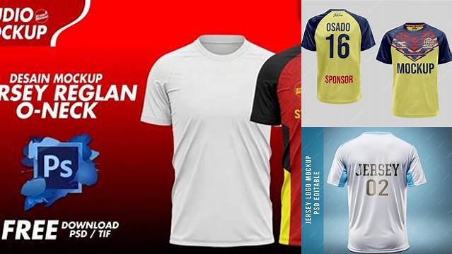 1904+ Free Jersey Mockup Psd Include TIFF