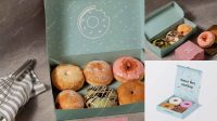 1911+ Donut Box Mockup Easy to Use PSD