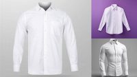 1918+ Mockup Camisa Formal Free High-End Creative PSD Template