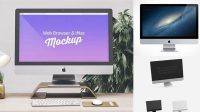 1928+ Graphicburger Imac Mockup PSD Download