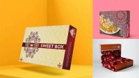 1935+ Sweet Box Mockup Psd Free Download Include TIFF