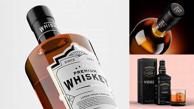 1937+ Whisky Bottle Mockup Free Best for Showcase