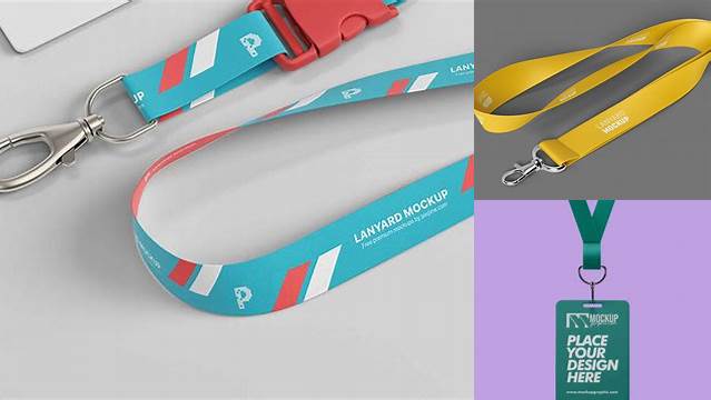 1944+ Lanyard Mockup Generator Editable Photoshop File