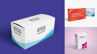 1974+ Medicine Box Mockup PSD Download