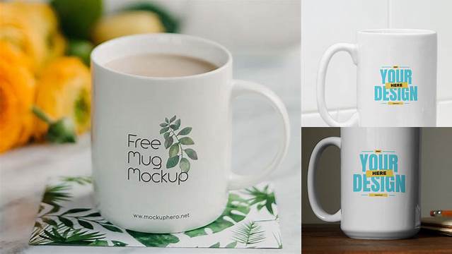 1975+ Free Mug Mockup Generator Exclusive PSD Design Freebie