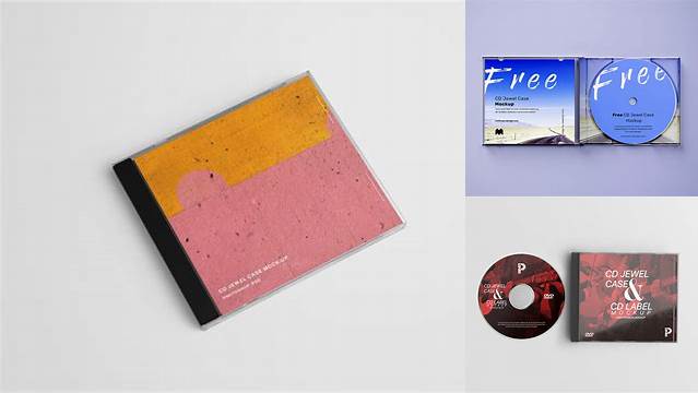 1975+ Jewel Case Mockup PSD Free Download