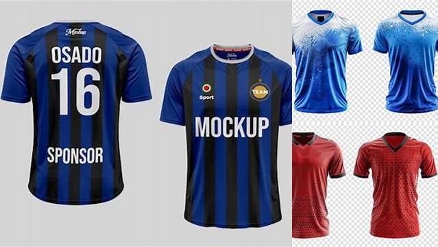 1978+ Soccer Jersey Mockup Template Premium Quality PSD Freebie