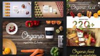 1980+ Organic Food Mockup & Hero Images Scene Generator PSD Free Download