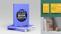 1982+ Photoshop Book Mockup Custom PSD Mockup Template