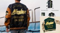 1998+ Varsity Mockup Psd Digital Download