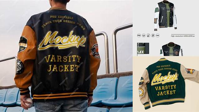 1998+ Varsity Mockup Psd Digital Download