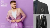 2019+ Suit Mockup Free Download Free PSD