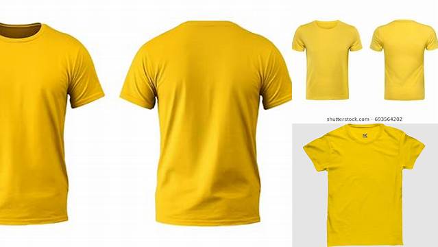 2019+ Yellow Images Apparel Mockups Free Download High Resolution