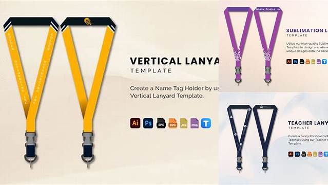 202+ Lanyard Template Download Customizable PSD Templates