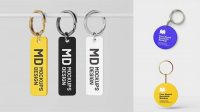 2020+ Metal Keychain Mockup Free Include TIFF