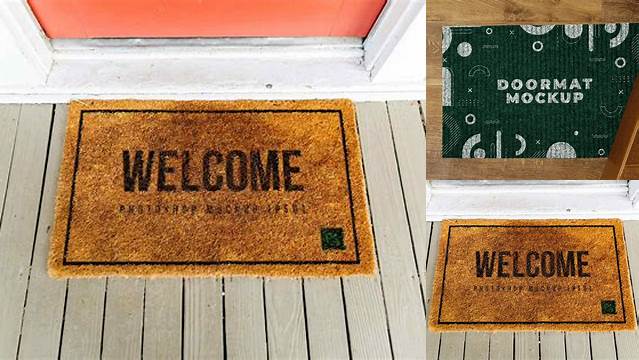 2022+ Doormat Mockup Free Download Hight Resolution