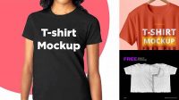 2023+ Mockup T Shirt Family Download Free PSD