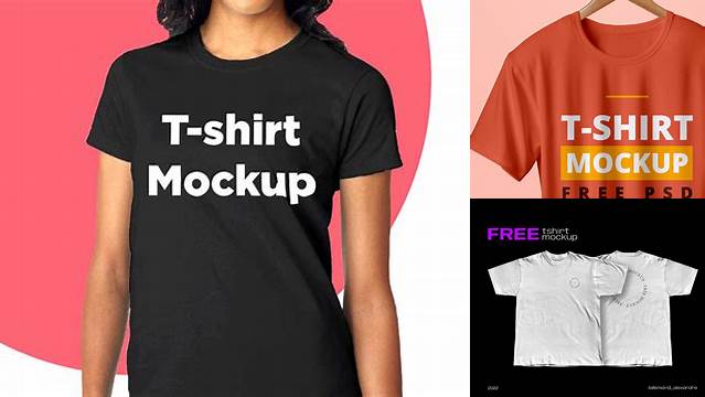 2023+ Mockup T Shirt Family Download Free PSD