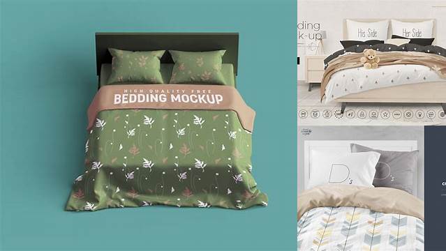 2031+ Bed Cover Mockup Creative PSD Templates