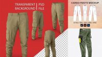 2031+ Cargo Pants Mockup Download Free