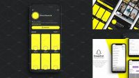 2038+ Snapchat Mockup Psd Customizable Design Files