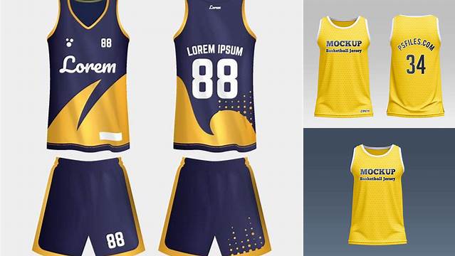 2044+ Basketball Jersey Mockup Free For Free Download