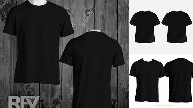 2050+ Mockup Kaos Hitam Polos Depan Belakang Easy Editable