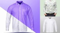 2052+ Formal Dress Shirt Mockup Free PSD Download