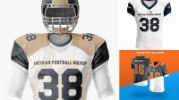 206+ American Football Jersey Mockup Free PSD Download