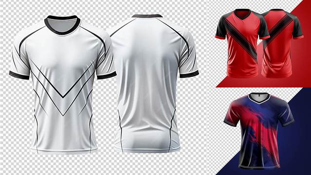 2063+ Esport Jersey Template Psd Smart PNG Image