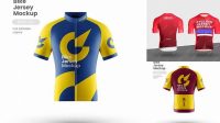 2064+ Mockup Cycling Jersey Free Digital Download