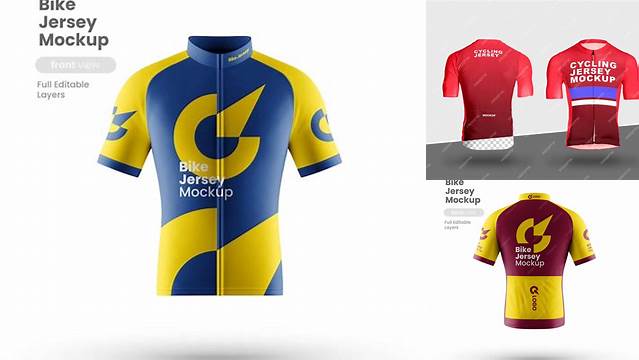 2064+ Mockup Cycling Jersey Free Digital Download