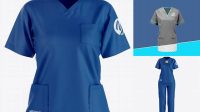 207+ Medical Uniform Mockup Free Best for Showcase