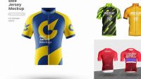 2073+ Mockup Cycling Jersey Free For Free Download