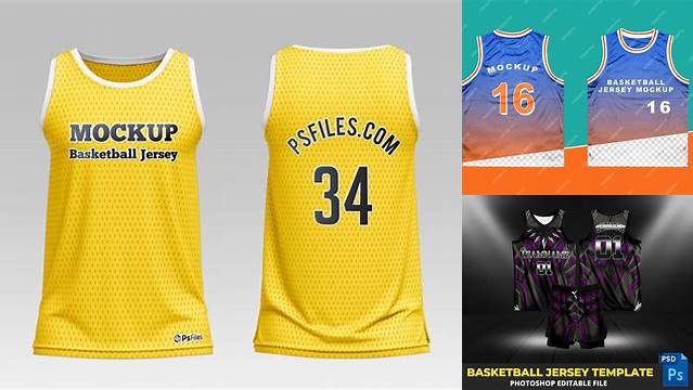 2091+ Basketball Jersey Psd Mockup Easy Editable