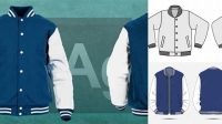 2097+ Mockup Jaket Baseball Smart PNG Image